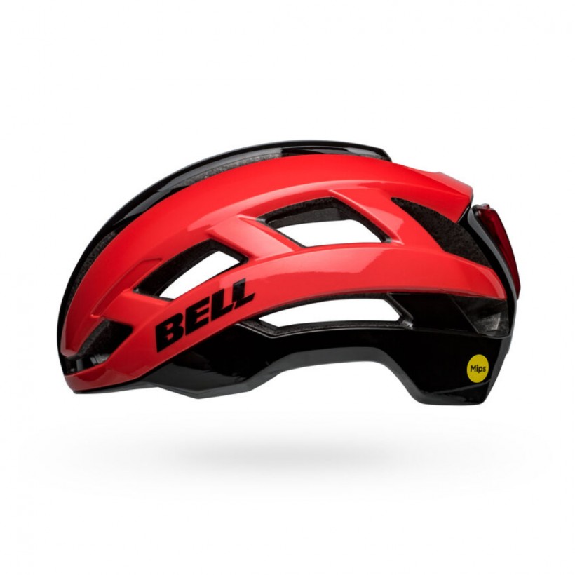 BELL FALCON XR LED MIPS Road Helm Rood/Zwart