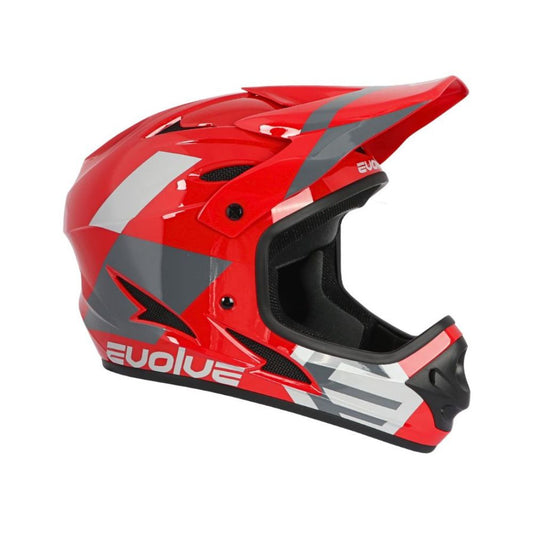 Evolve Storm-helm rood en grijs