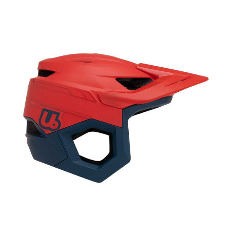 URGE RASCAS Neon Rush Rood/Blauw MTB Helm