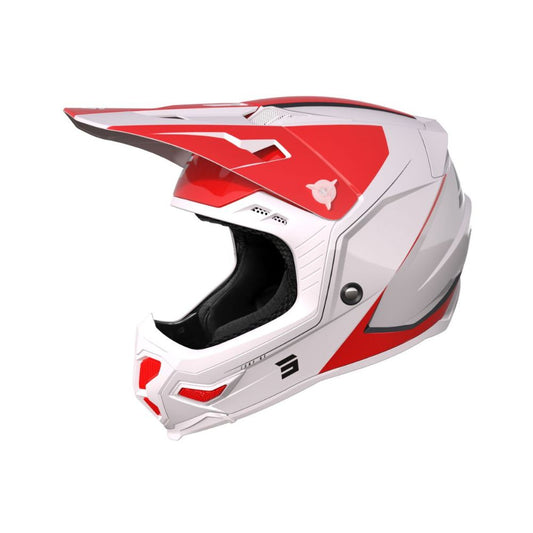 BMX-helm SHOT CORE Comp Red Pearly