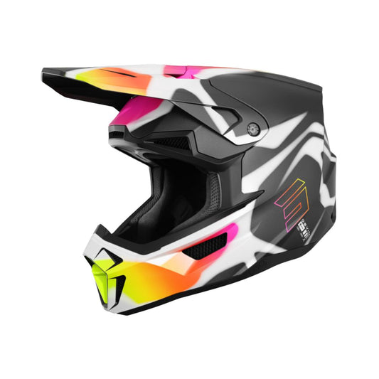 BMX-helm SHOT LITE Devil Zwart Mat