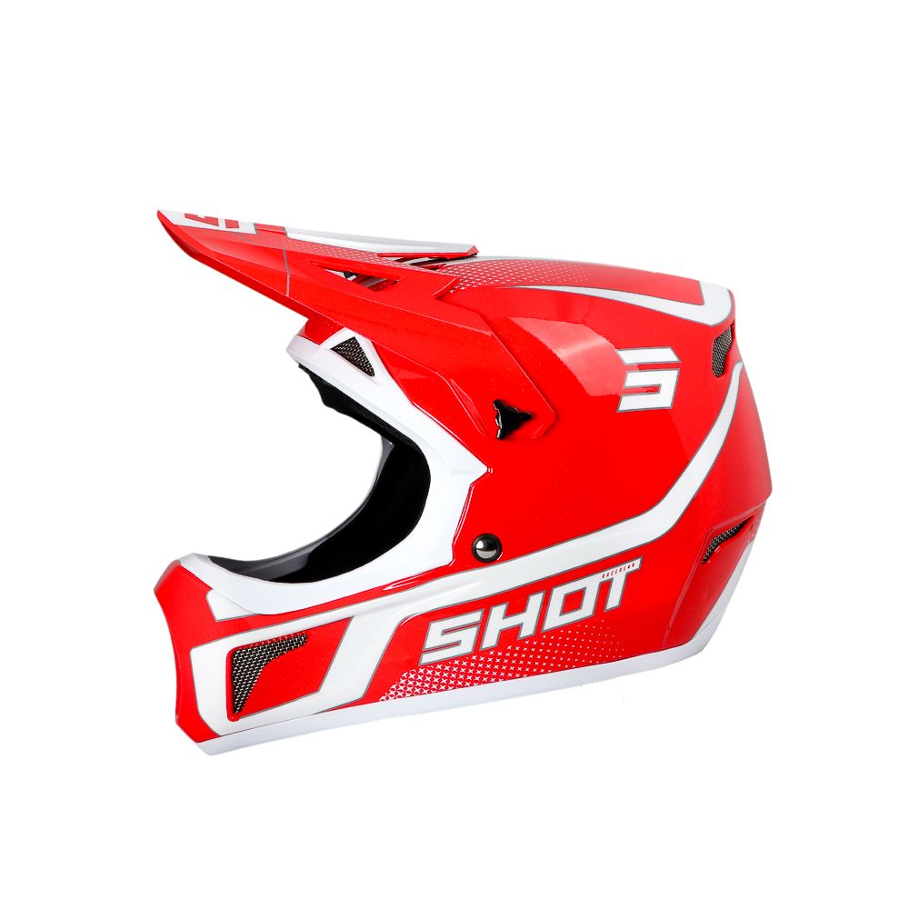 BMX-helm SHOT ROGUE Armada Red Pearly