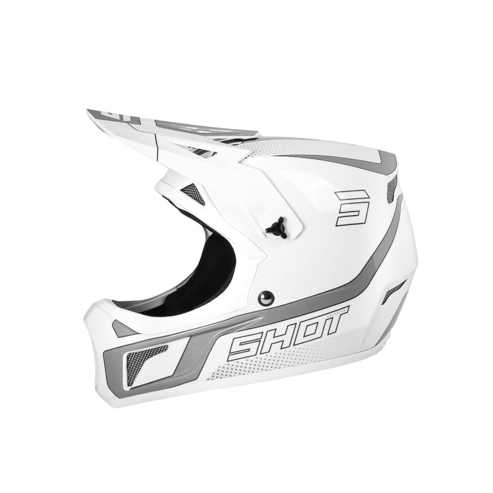 BMX-helm SHOT ROGUE Armada White Pearly