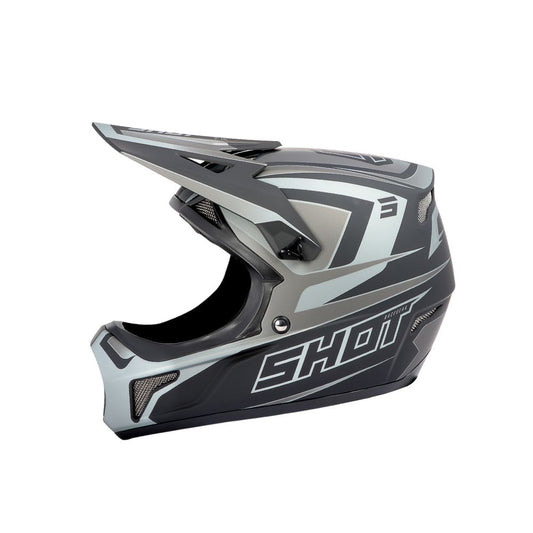 BMX Helm SHOT ROGUE Level Black Matt