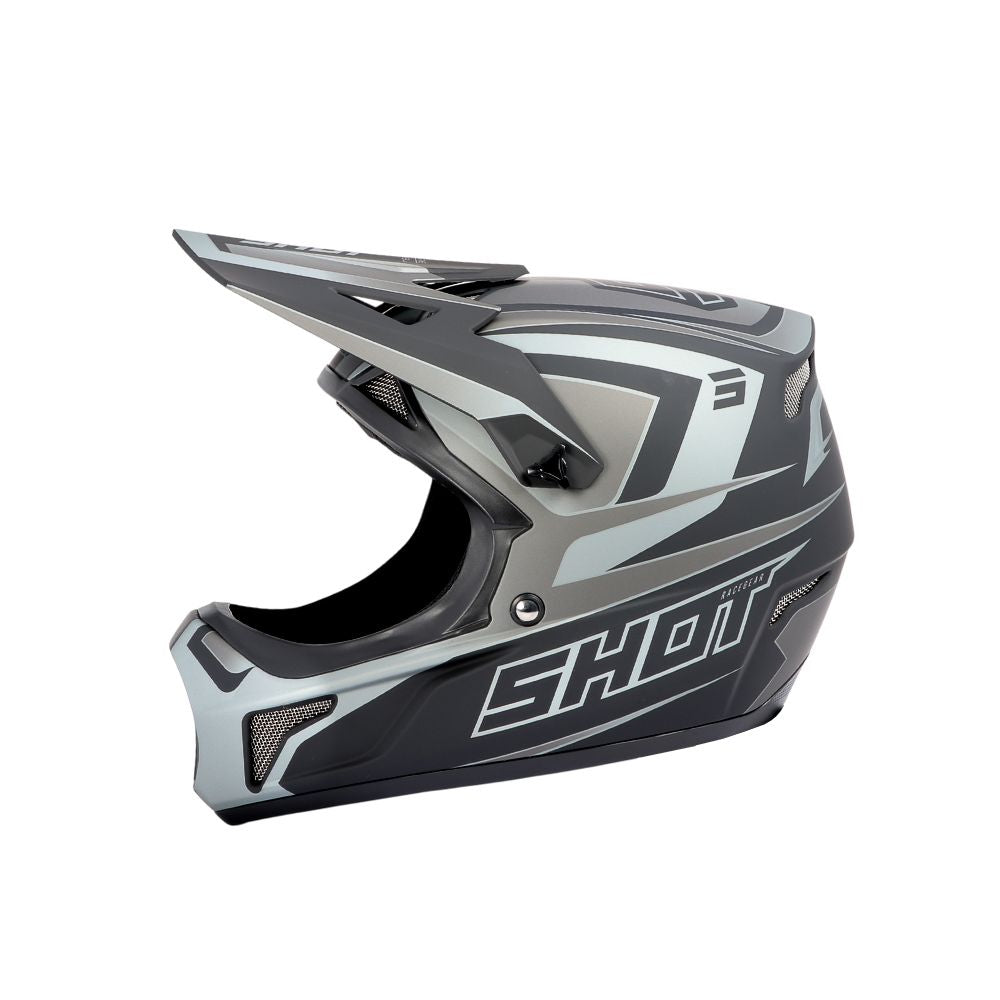 BMX-helm SHOT ROGUE Junior Level Black Matt