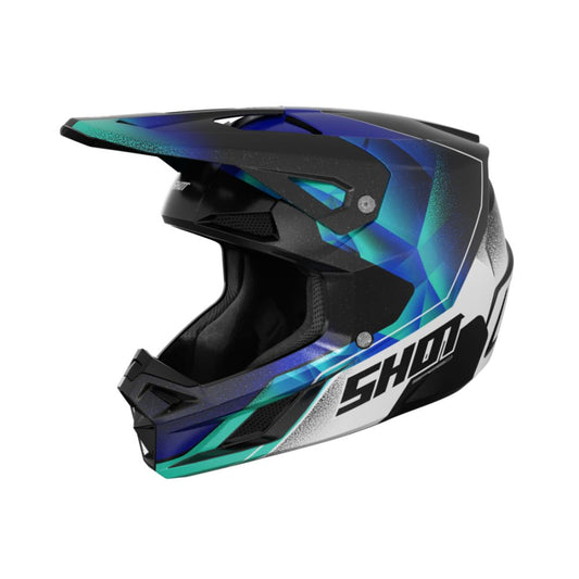 BMX-helm SHOT SPEED Olymp blauw parelmoer