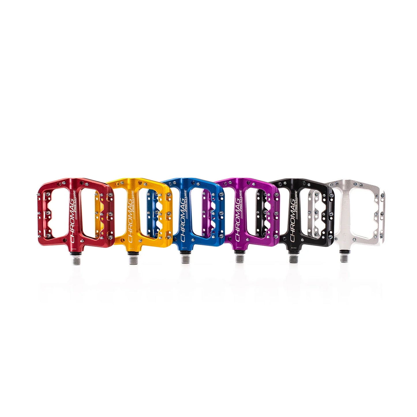 CHROMAG PRESSURE platte pedalen paars