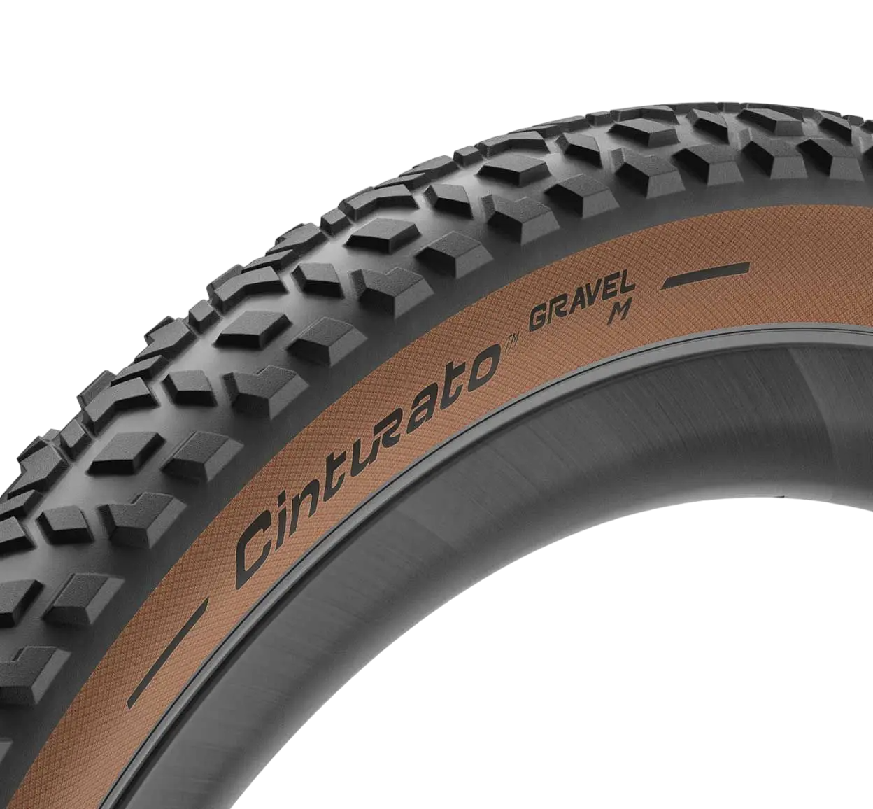 Band PIRELLI CINTURATO GRAVEL M 700x50c Tubeless Ready Klassiek beige