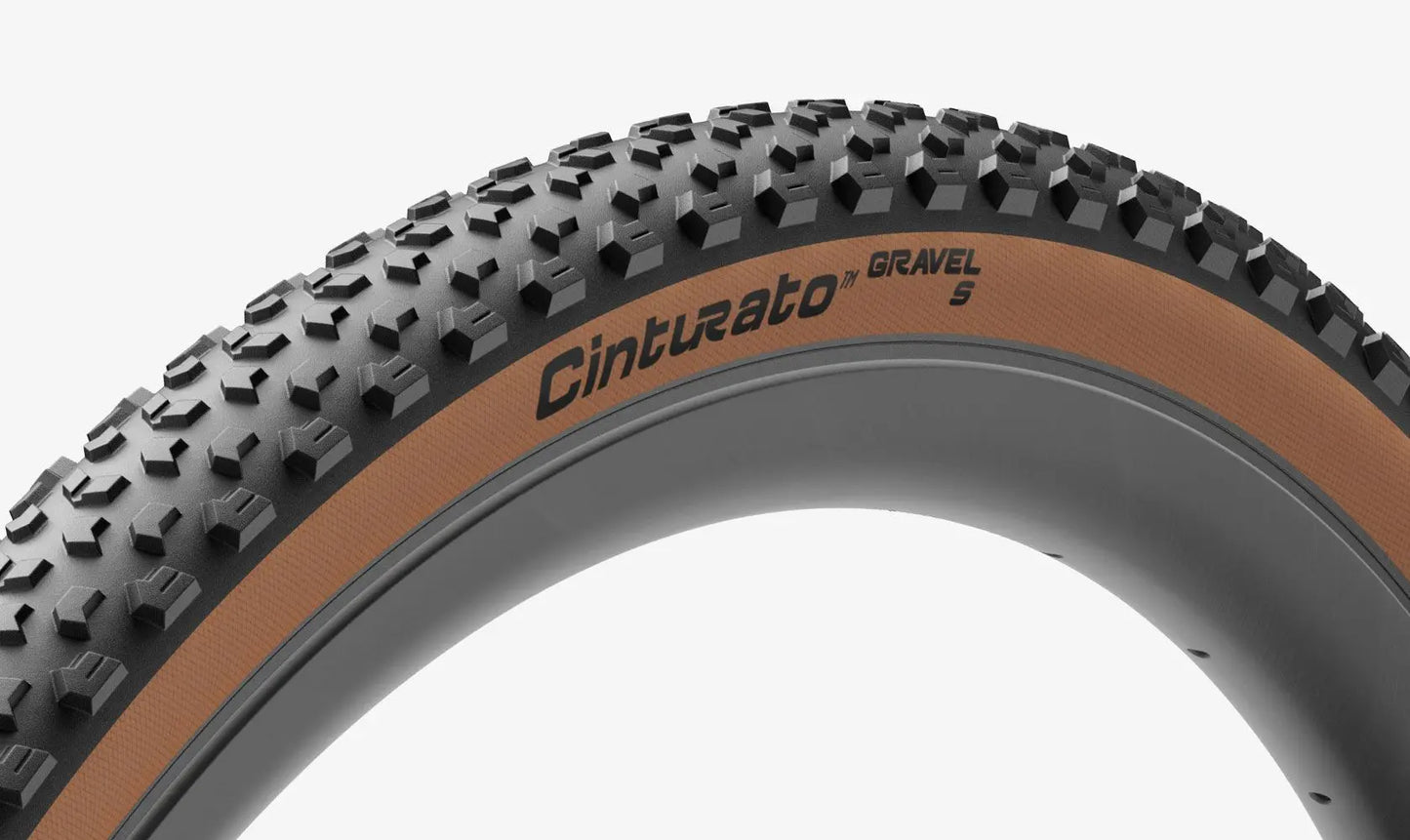 PIRELLI CINTURATO GRAVEL S CLASSIC 700x40c Tubeless voorbereid Beige band