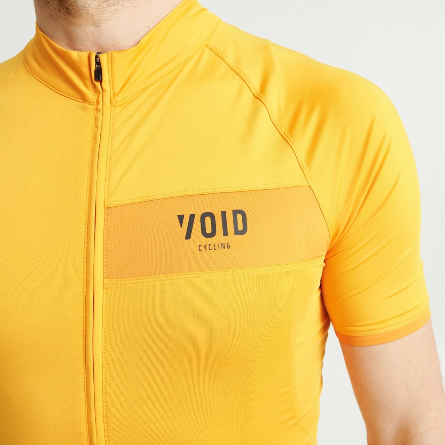 VOID CORE Korte Mouw Jersey Geel