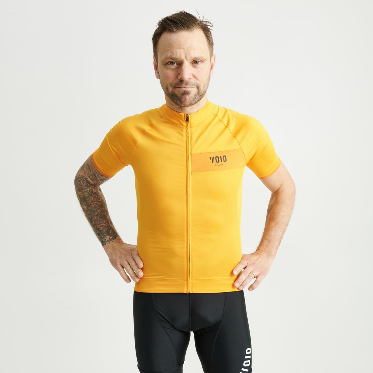 VOID CORE Korte Mouw Jersey Geel