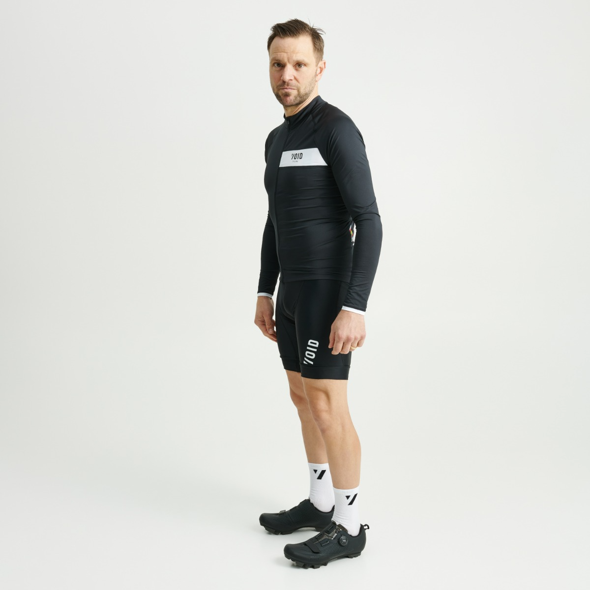VOID CORE Lange Mouw Jersey Zwart
