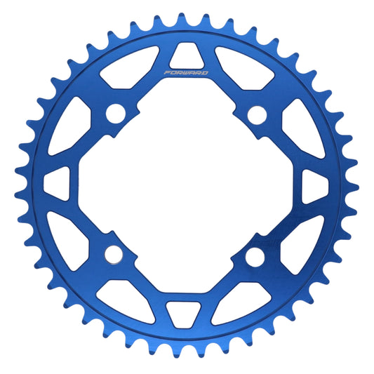 Kettingblad FORWARD JOYRIDE V2 4 Gaten Blauw