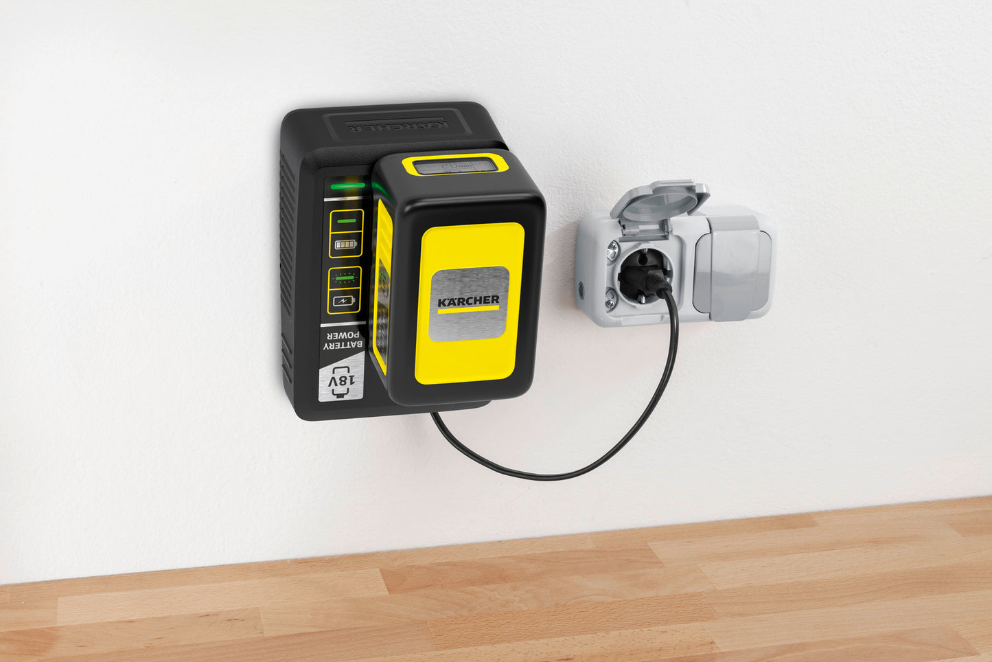 KÄRCHER Battery Power-accu-set 18 V / 5 Ah + snellader