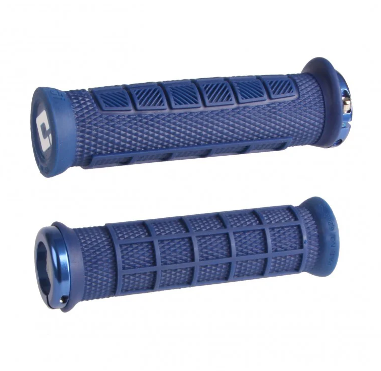 ODI ELITE PRO V2.1 Lock-on handvatten 130 mm Blauw