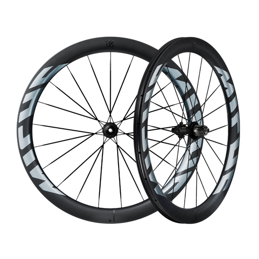Paar MICHE DEVA RD 52 Tubeless Ready wielen (Center Lock) Zilver