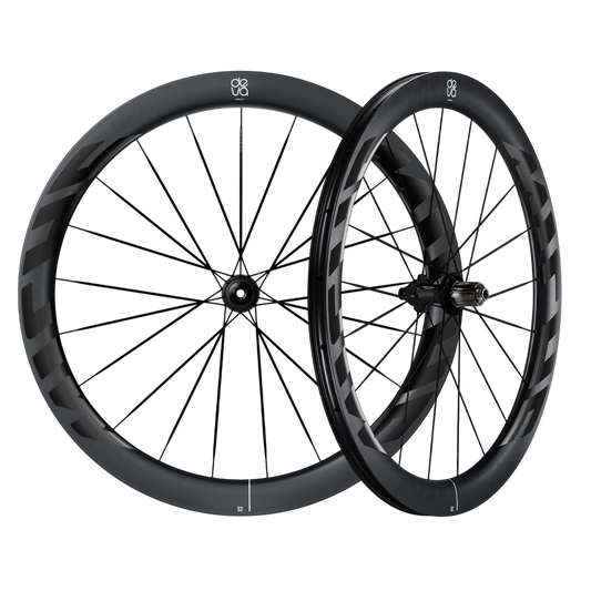 Paar MICHE DEVA RD 52 Tubeless Ready wielen (Center Lock) Zwart