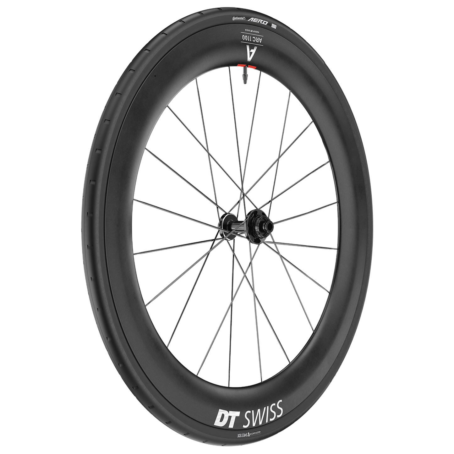 DT SWISS ARC 1100 DICUT WTS 55 Tubeless Ready Voorwiel (Center Lock)