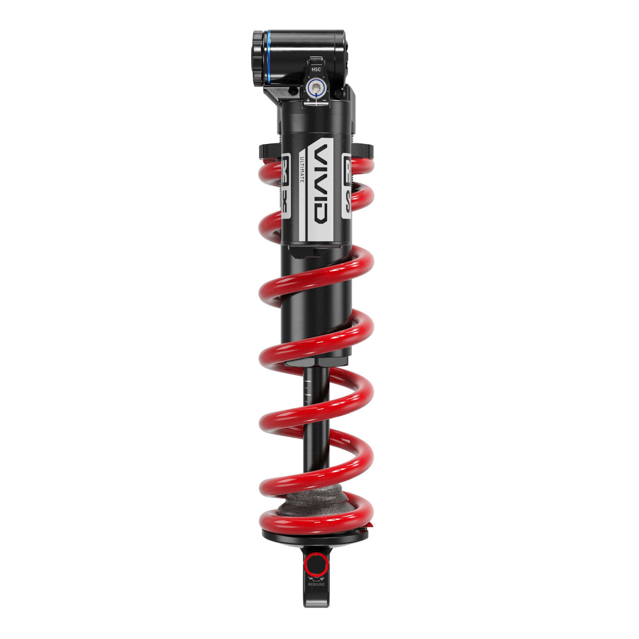 ROCKSHOX VIVID ULTIMATE RC2T HBO Schokbreker met tappenveren voor Santa Cruz Bronson 4 (2022+)