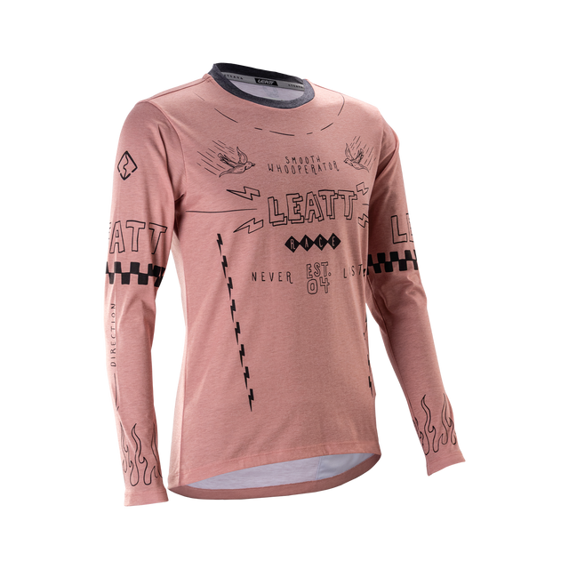 LEATT MTB Gravity 3.0 Dames Trui Lange Mouw Roze