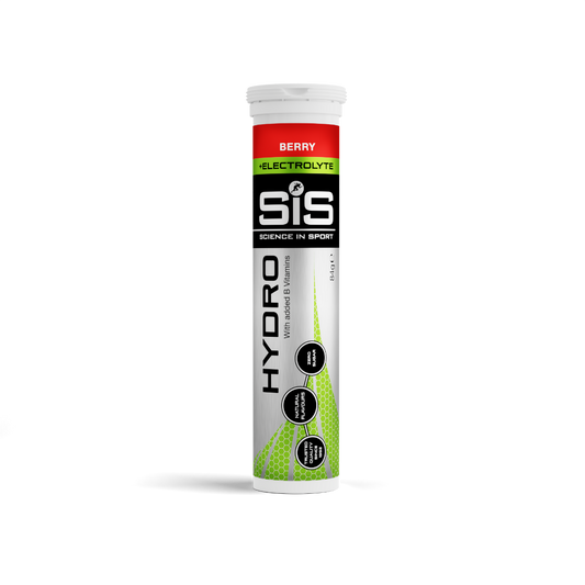 Energiedrank SIS Tabletten GO HYDRO (Tube met 20 tabletten) Rode vruchten