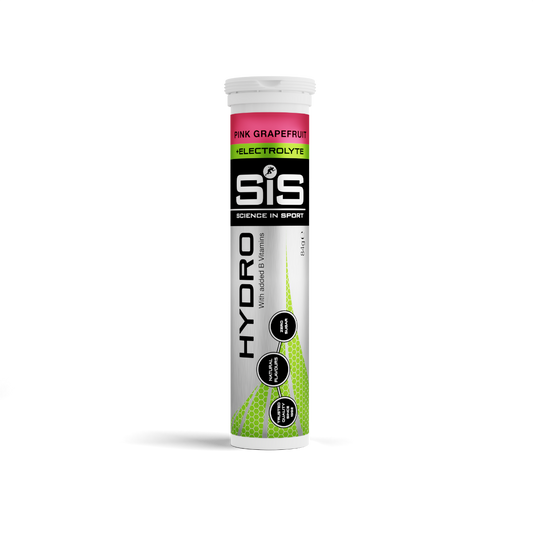 SIS Energiedrank GO HYDRO Tabletten (Tube van 20 Tabletten) Roze Pompelmoes