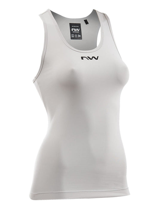 Dames NORTHWAVE ESSENCE TANK Mouwloze Jersey Grijs