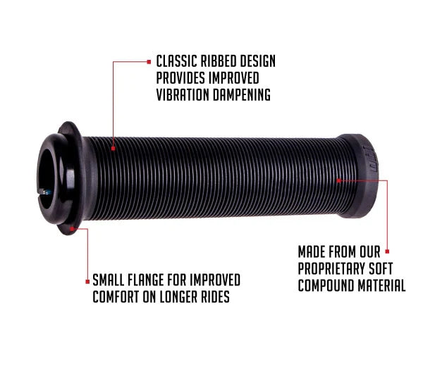 ODI LONGNECK V2.1 Lock-on handvatten 135 mm Zwart