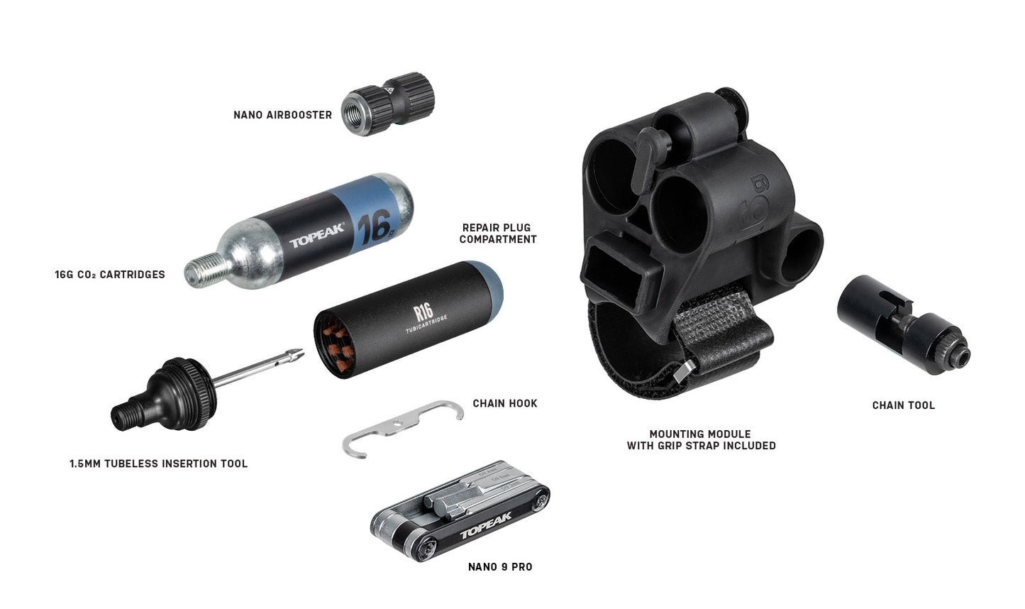 Co2 Multi-Tools TOPEAK TUBIMASTER RXT Pro
