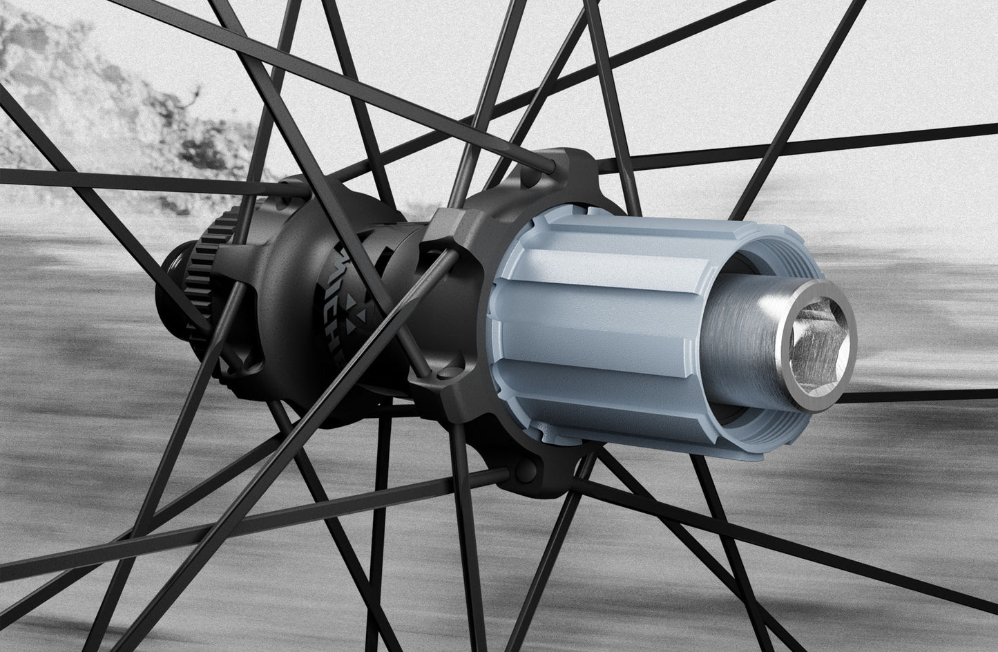 Paar MICHE GRAFF AERO 48 Tubeless Ready wielen (Center Lock)