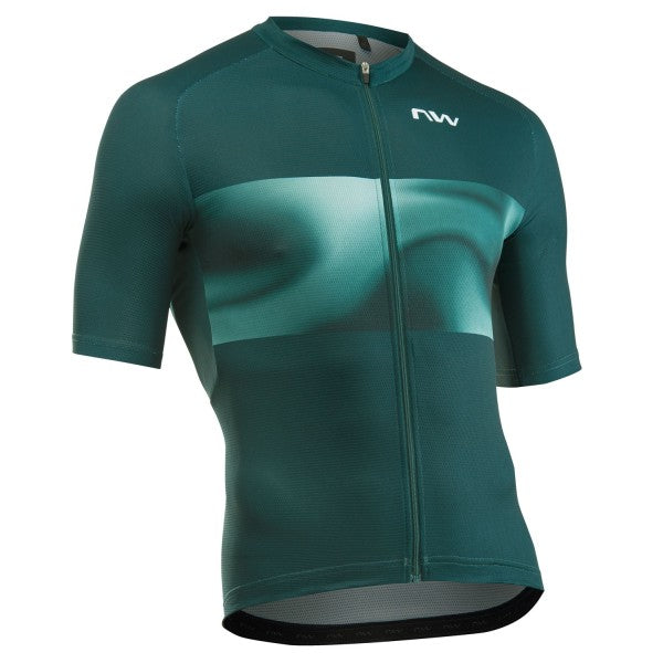 NORTHWAVE FORCE EVO Korte Mouw Jersey Groen