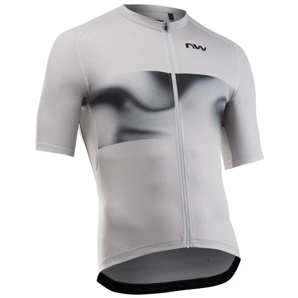 NORTHWAVE FORCE EVO Korte Mouw Jersey Grijs
