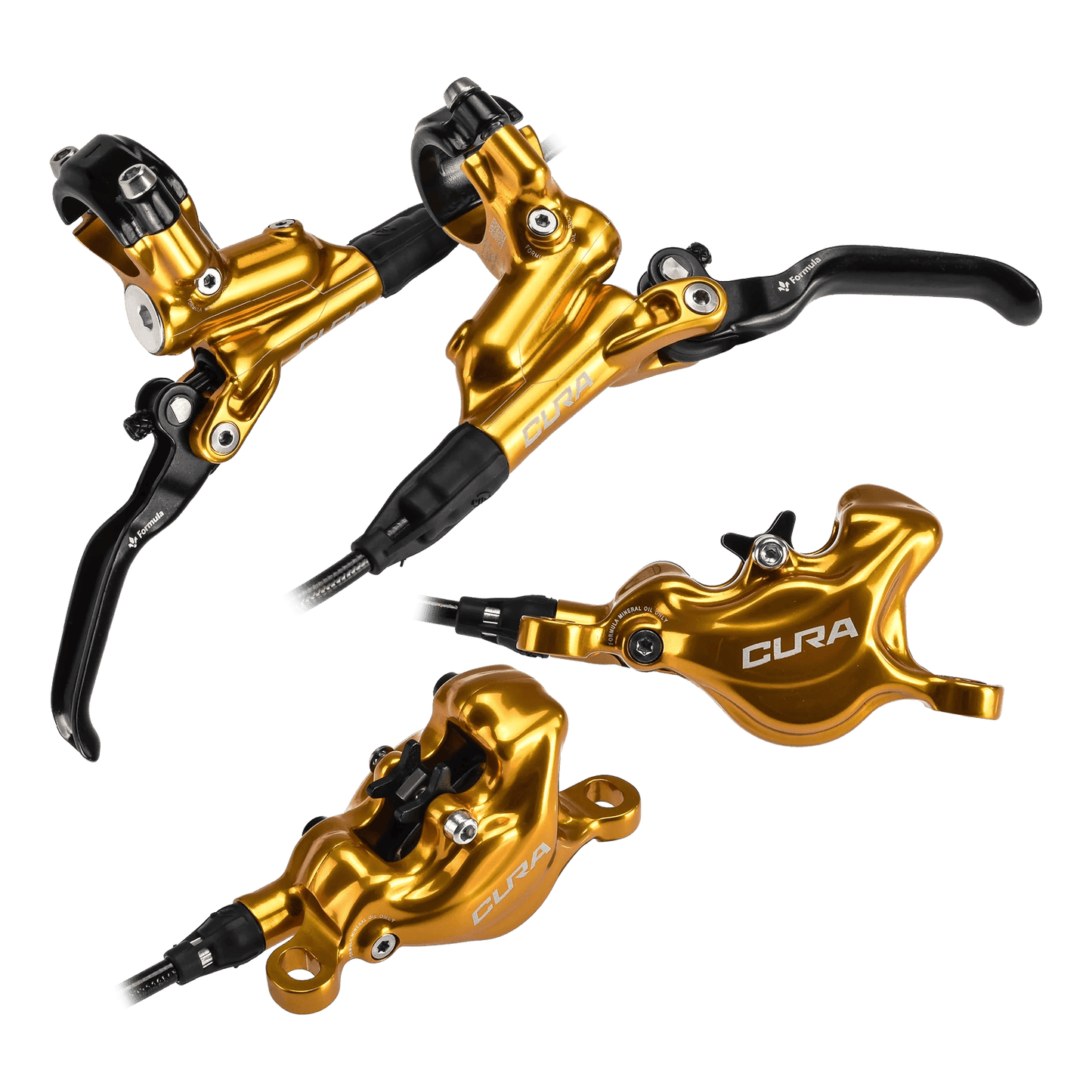 Paar Formula CURA Gold remmen