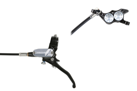HOPE TECH 4 E4 Voorrem Zwart/Zilver