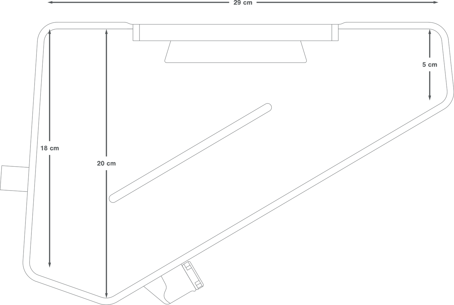 Frame waterbuidel APIDURA FRAME PACK HYDRATATION BLADDER 3 L