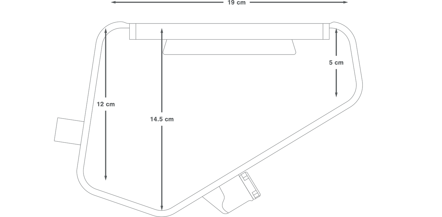 Frame waterbuidel APIDURA FRAME PACK HYDRATATION BLADDER 1,5 L