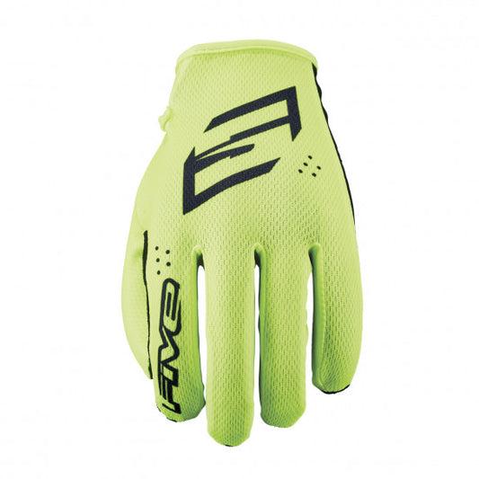 FIVE XR-RIDE Junior Split-handschoenen, zwart/fluogeel