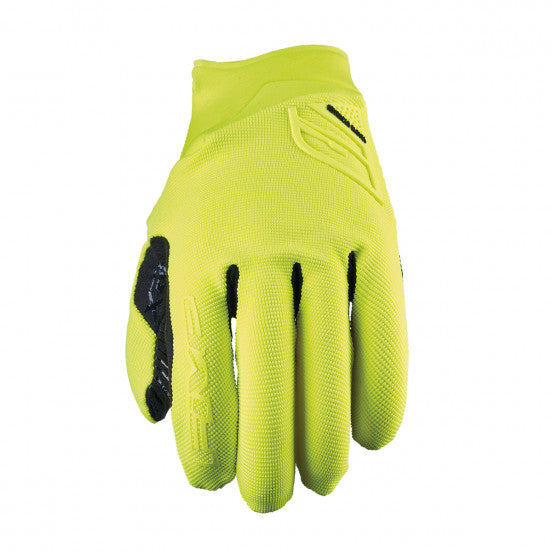 FIVE XR-TRAIL GEL Split-handschoenen, zwart/fluogeel