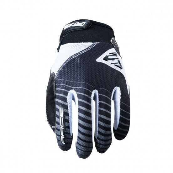 FIVE BMX RACE Junior-handschoenen Zwart/Wit