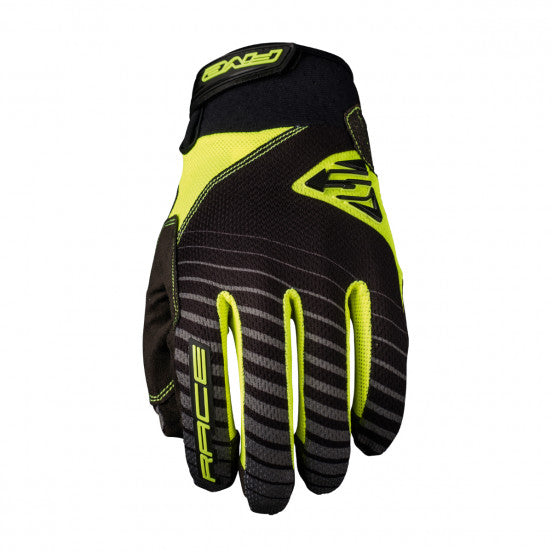 FIVE BMX RACE-handschoenen Geel/Zwart