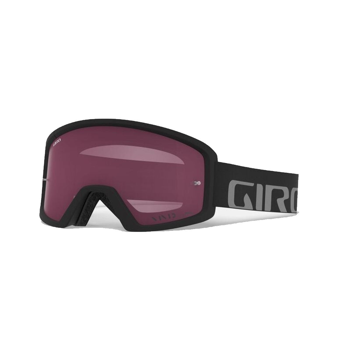 GIRO BLOK MTB VIVID Masker Zwart/Grijs