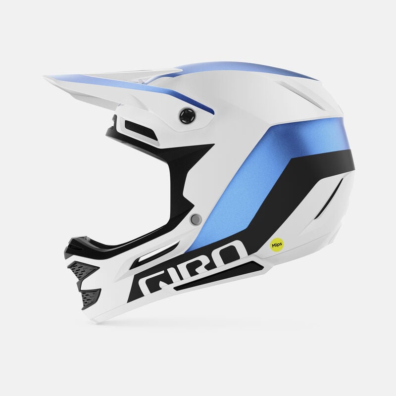 GIRO INSURGENT MIPS MTB Helm Mat Wit/Blauw