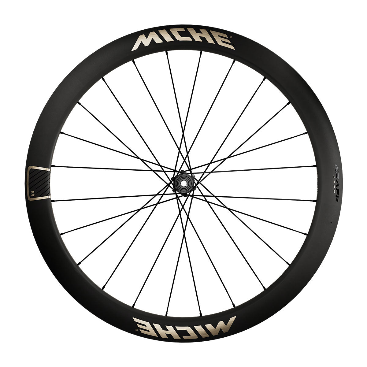 Paar MICHE GRAFF AERO 48 Tubeless Ready wielen (Center Lock)