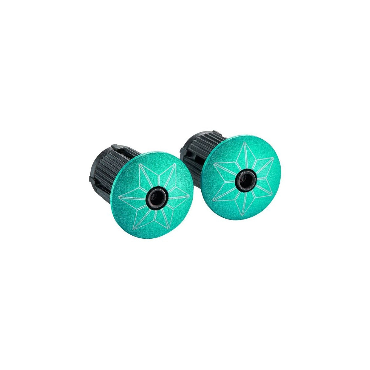 SUPACAZ SUPER STICKY KUSH STAR FADE Zwart/Turquoise Hanger Tape