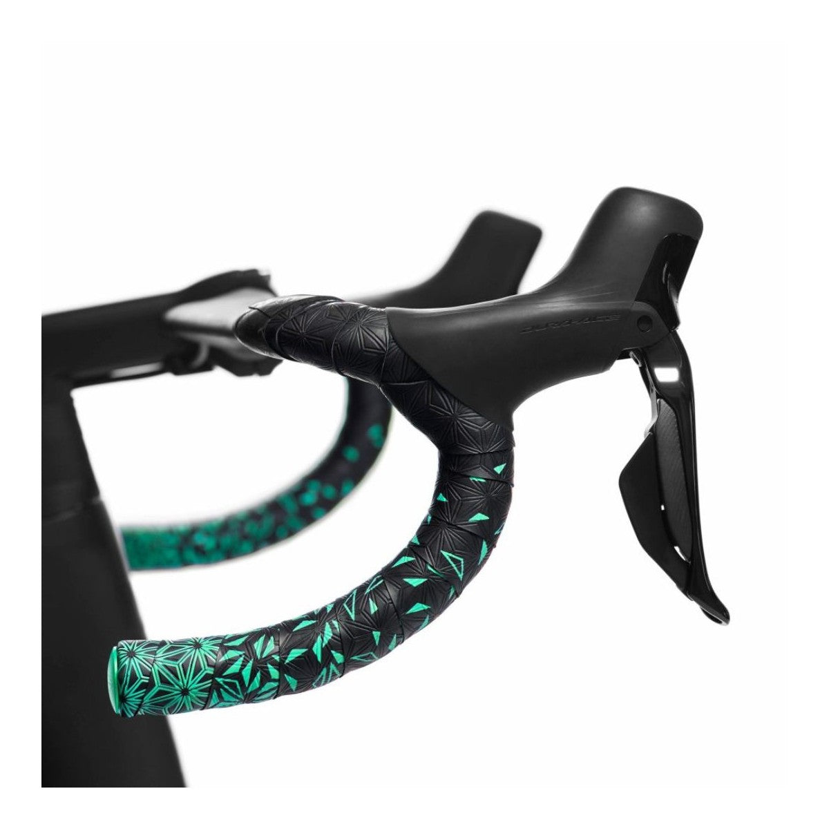 SUPACAZ SUPER STICKY KUSH STAR FADE Zwart/Turquoise Hanger Tape