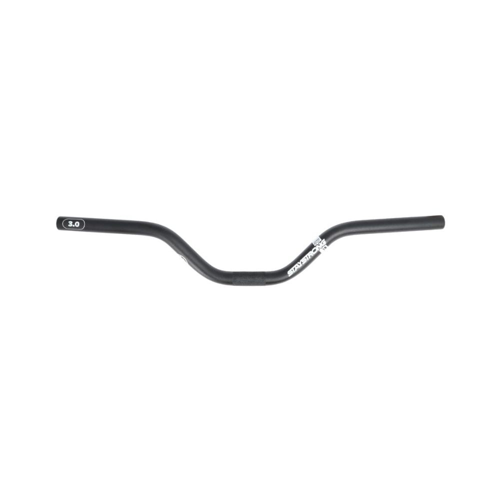 BMX-stuur STAYSTRONG Chevron Exp Alu Black Ø22.2mm