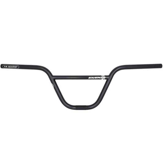 BMX Stuur STAYSTRONG Chevron Straight Race Zwart Ø22.2mm