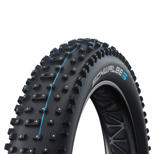SCHWALBE Al MIGHTY SuperGround Addix-band 26x4,80 Tubeless Easy, soepel, zwart, met spijkers