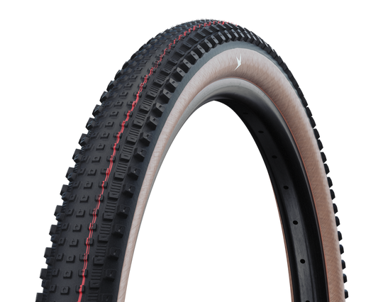 SCHWALBE RICK XC PRO 29x2.25 ADDIX SPEED Tubeless Ready Zacht Bruin band