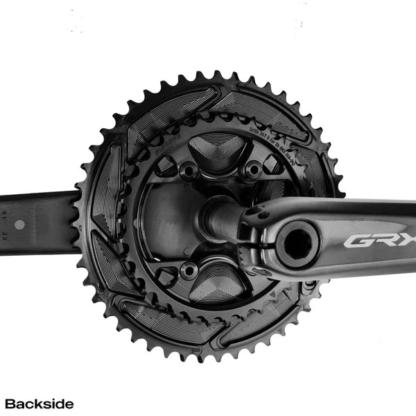 Paar Kettingbladen 12V ALUGEAR AERO GRX
